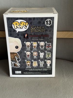 Funko Pop Brienne of Tarth Game of Thrones φιγούρα βινυλίου σαν καινούργιο