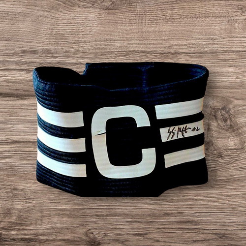 Gianluigi Buffon Adidas captain armband with autograph like new