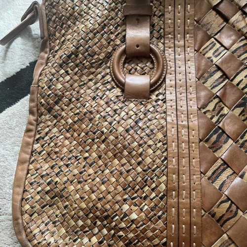 Bottega Veneta vintage handbag used, brown