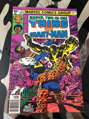 Marvel Two-in-One 55 used Copper Age comic