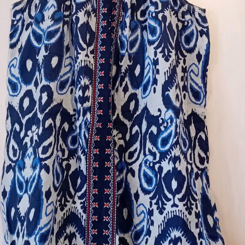 Ethnic boho dress Mango size M like new with embroidery multicolor