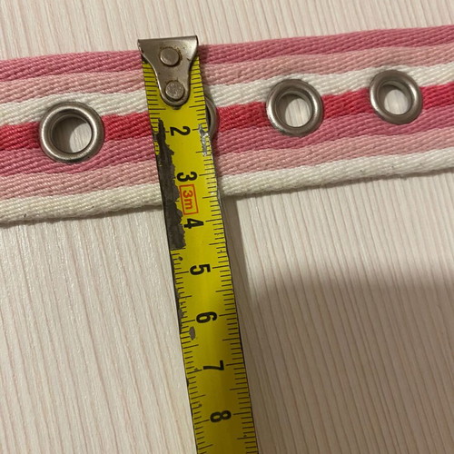 Benetton and next adjustable children's belts used, red and pink