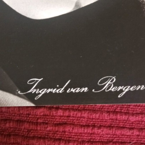 Ingrid Von Bergen postcard photo like new