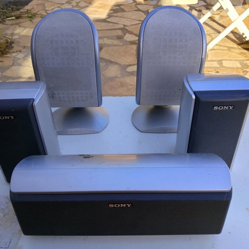 Home Cinema Speakers used, complete pack with Sony, Pioneer, AUDIO LA