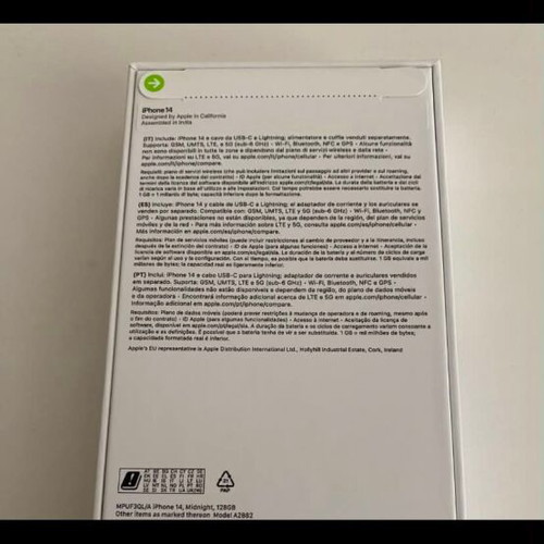Apple iPhone 14 6/128GB Midnight sealed packaging