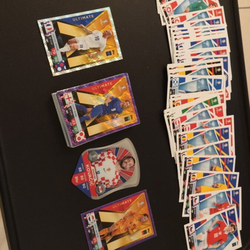 Euro cards pack with 40 simple, 32 special and 3 ultimate