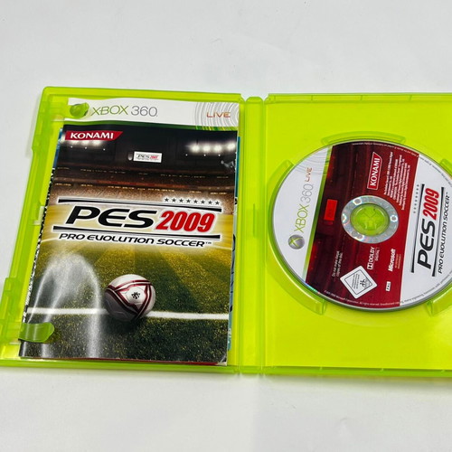 Pro Evolution Soccer 2009 Xbox 360 game used, Konami football title