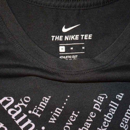 Nike Kobe T-shirt men size M used, black