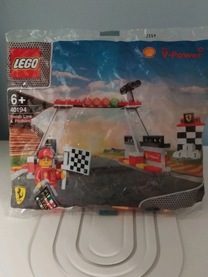 Lego Racers 40194 Shell Finish Line & Podium polybag καινούργιο vintage