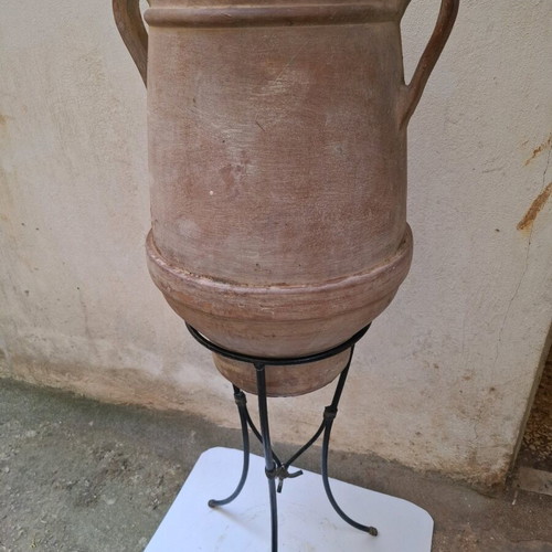 Terracotta vessel 55x30 cm like new