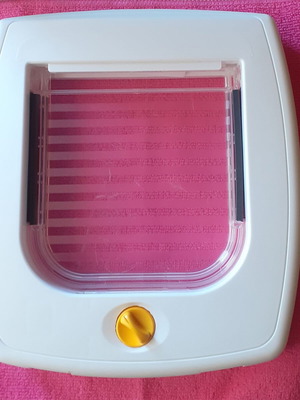 Plastic Pet Door with Entry Control, New