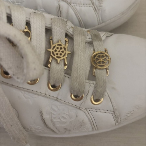 Guess athletic shoes used, size 38, white