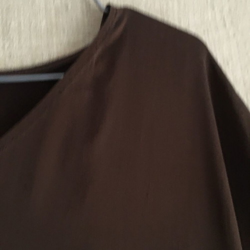 Silk top M like new, Hallhuber Donna, cool brown
