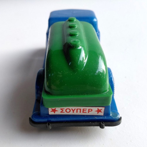 Esso Vintage Fuel Tanker Truck Greek Made 70s, new