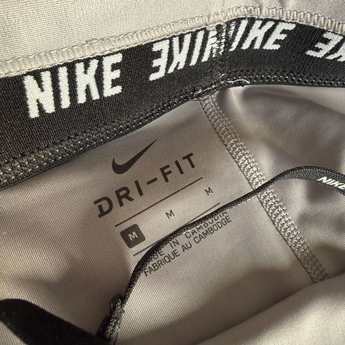 Nike Dri-Fit leggings gray-beige size M new
