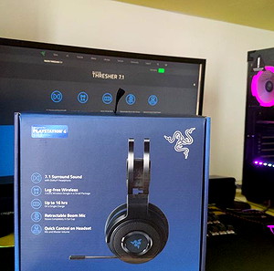 Ασυρματα Razer Thresher 7.1 Gaming Ακουστικα με το Κουτι τους (gaming headset ακουστικα για gaming 7.1 surround)
