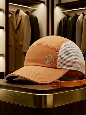 Asics Electric Peach Performance Running Cap new, ultra lightweight
