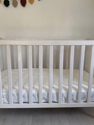 IKEA Baby Cot with Mattress Used
