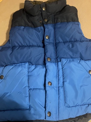 GAP Sleeveless Jacket Used For 5 Years Blue In Good Condition