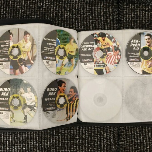 Box set of 148 sports DVDs new with top moments