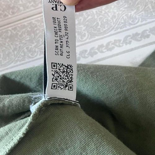 CP Company cargo shirt olive green size S like new