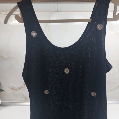 Women's summer blouse with straps blue, like new, size M