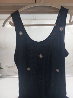 Women's summer blouse with straps blue, like new, size M