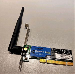 Linksys WMP45G wireless PCI adapter