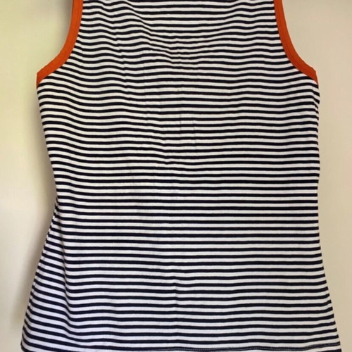 Matis striped top size M/L like new, black and white