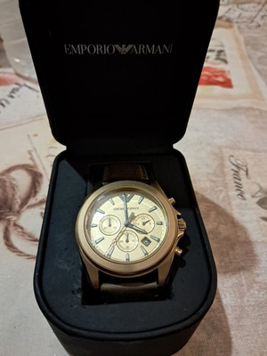 Ρολόι Χρονογράφος Emporio Armani AR6071 σαν καινούργιο, full set