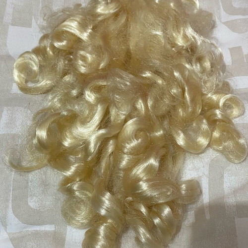 Blonde carnival wig like new