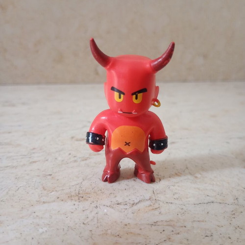 Stumble Guys Red Demon figure used, collectible miniature