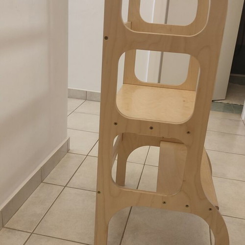 Children's learning tower like new, wooden