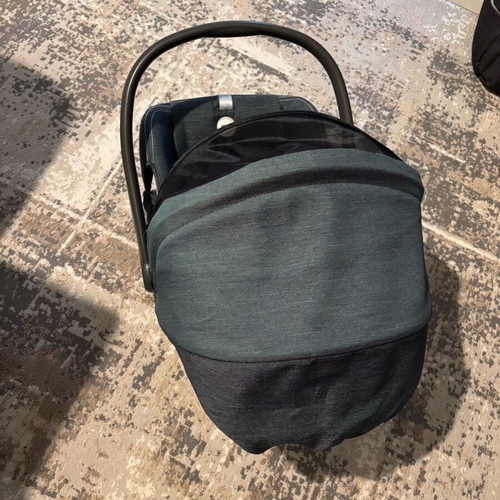 Inglesina Trilogy baby stroller used with accessories