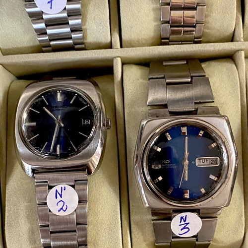 Seiko 5 vintage automatic watch collection used