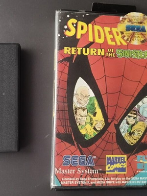 Sega Master System Spiderman Return of the Sinister Six μεταχειρισμένο