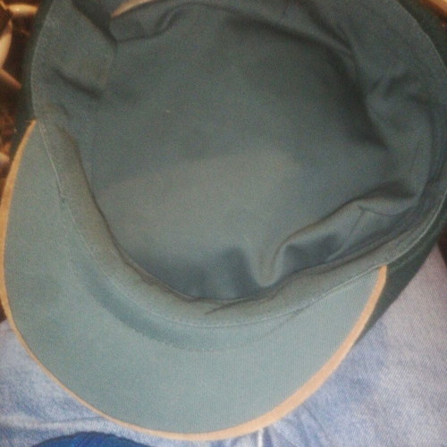 Sterling Edition Tragiaska hat large, beige and green, made in USA