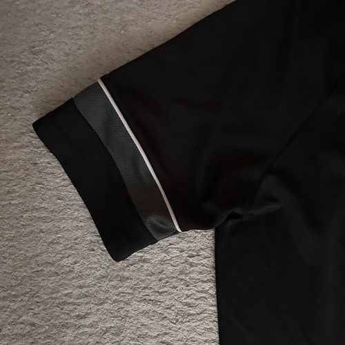 Nike Dri-FIT Academy 21 Polo shirt black and white, size S