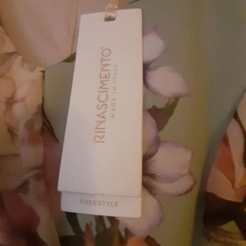 Rinascimento dress new, floral with unique sleeve, size M