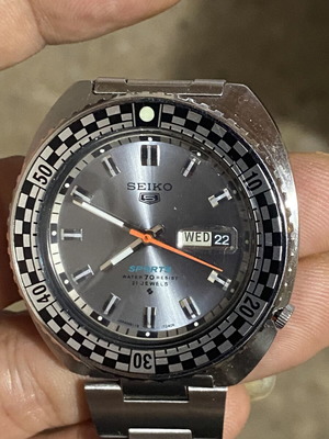 Seiko 5 Sports Rally Diver 6119-7173 Automatic 21J 42mm watch
