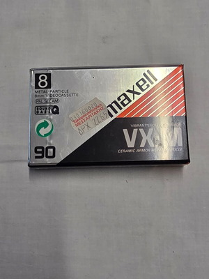 Maxell 8mm Video8 Metal Cassette Tape 90 λεπτά σφραγισμένη κασέτα ήχου