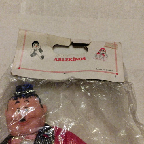 Doll "Chondros kai Lignos" Greek company sealed like new