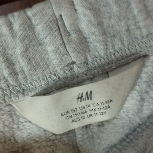 H&M Girls' Tracksuit Grey like new 11-12 years