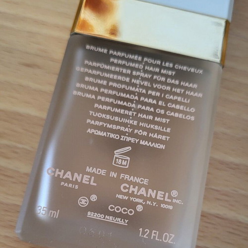 Chanel Coco Mademoiselle hair perfume 35ml like new