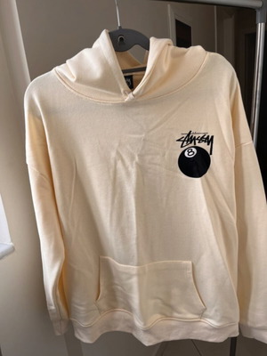 Stussy 8 Ball Hoodie Limited Edition Cream Size M new