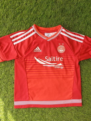 Adidas Aberdeen FC Kids Jersey like new, size 4-5 years