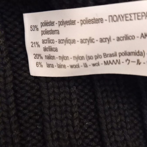 Zara sleeveless sweater, black, size L