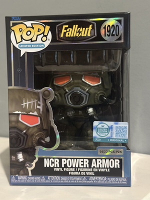Funko Pop Fallout 1920 NCR Power Armor limited edition new