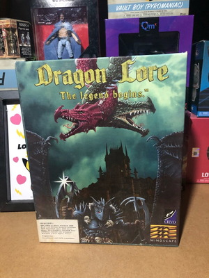 Dragon Lore The Legend Begins PC CD ROM комплект употребяван