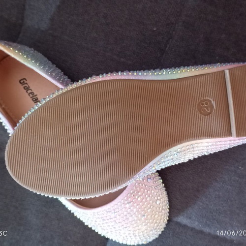 Ballerinas new, size 28, pink